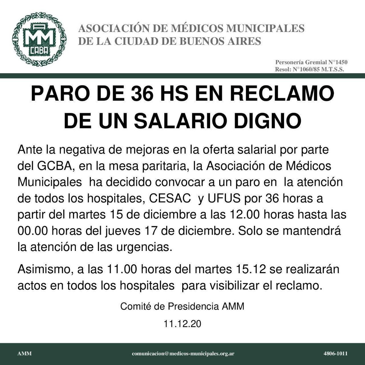 DraQuemera's tweet photo. Porque no sale en ningun lado, porque somos esenciales cuando les conviene, los medicos estamos de paro de 36hs en reclamo de un salario digno despues de trabajar 9 meses en pandemia sin descansos, sin aumentos y sin parar. #ParitariasSaludYa https://t.co/IBYShvxFTi