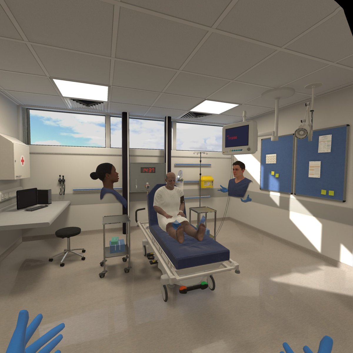 Oxford Medical Simulation tweet media