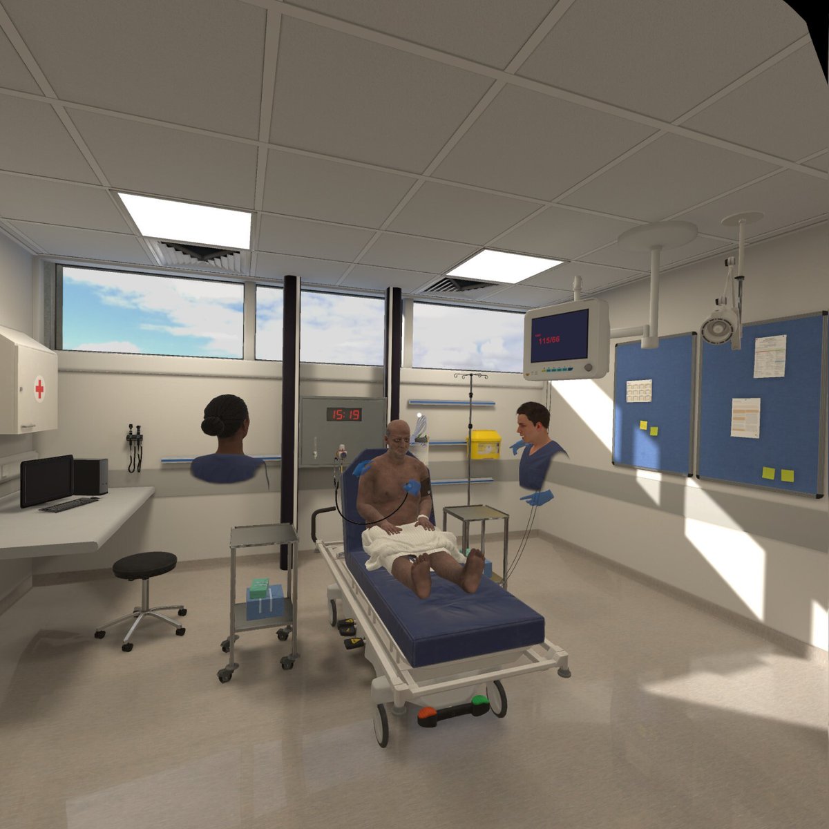 First pictures of intercontinental interprofessional VR simulation! Real-time collaboration between participants in the US and 9,952 miles away in Australia... How brilliant is that!🇦🇺🇺🇸

Special thanks to Catherine Betcher and Luke Wainwright.

#vrtraining #vr #innovation