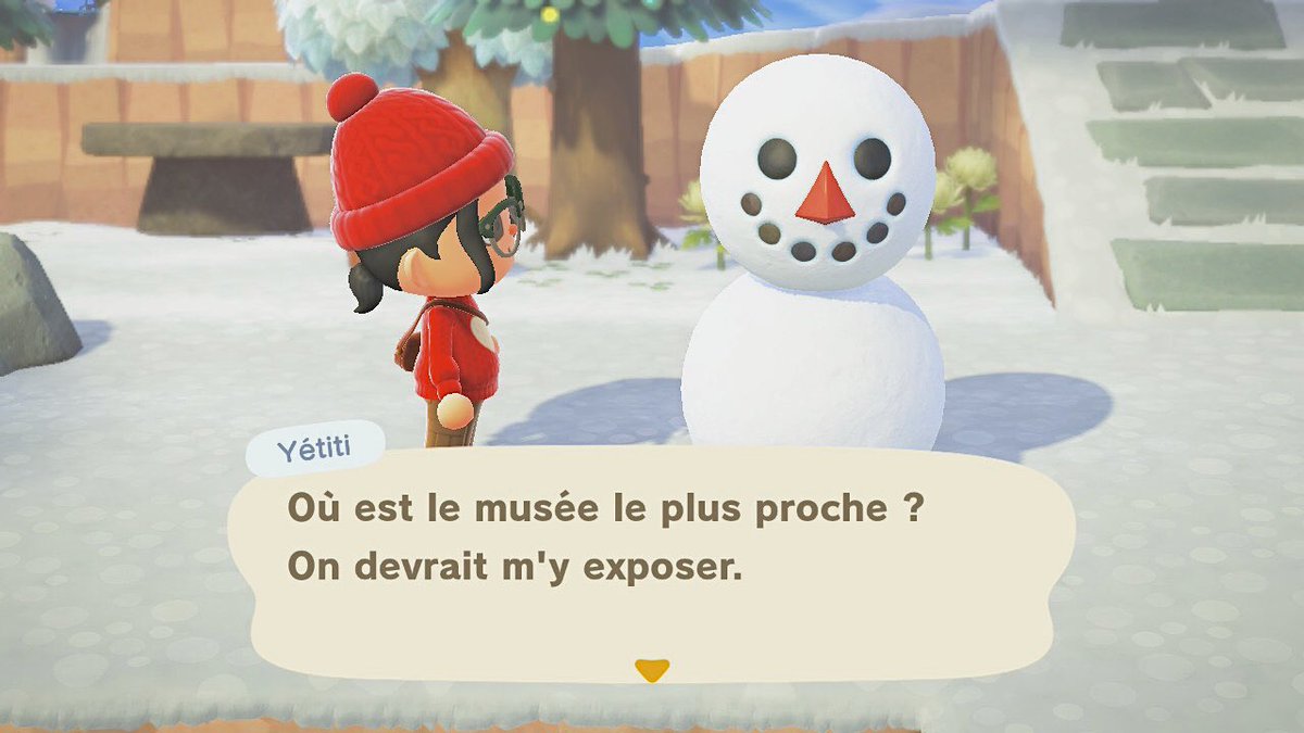 amfrompogues's tweet photo. j’ai enfin réussi mon Yétiti parfait!!⛄️

par contre il ne m’a donné qu’un seul plan, c’est normal?
#ACNH https://t.co/PicIaT24vV