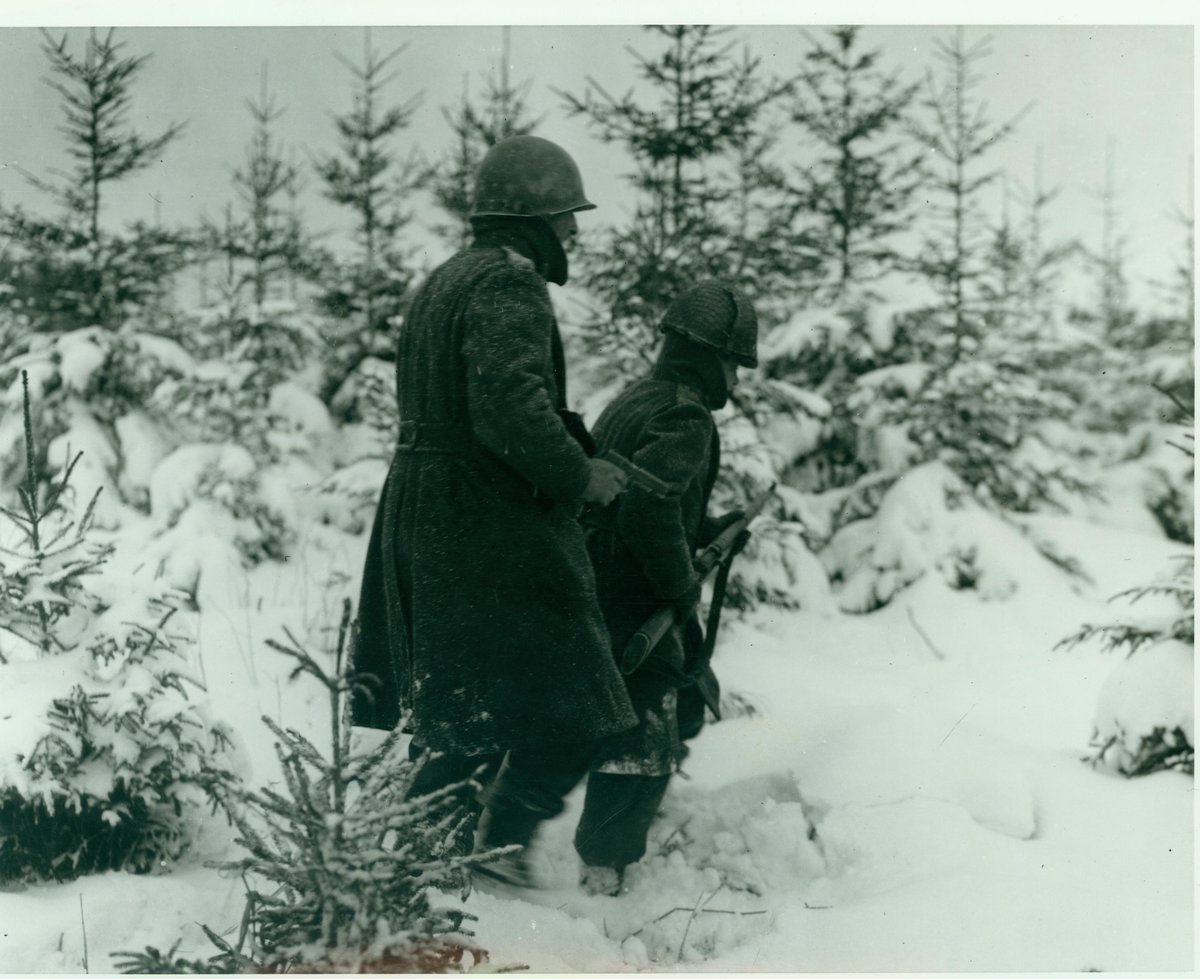 5 of 8: The American response to this icebound fever dream is a testament to the critical element of ground combat. You see, the Ardennes was not saved by brilliant strategy. The newest weapons and technology did not help us in that forest.