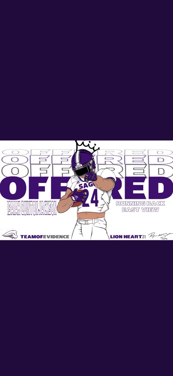 After another great  talk with <a href="/coachrsmith12/">Coach Ryan Smith</a> , I am blessed to receive another offer to play college football at Southwestern Assemblies of God University @SAGU_Football