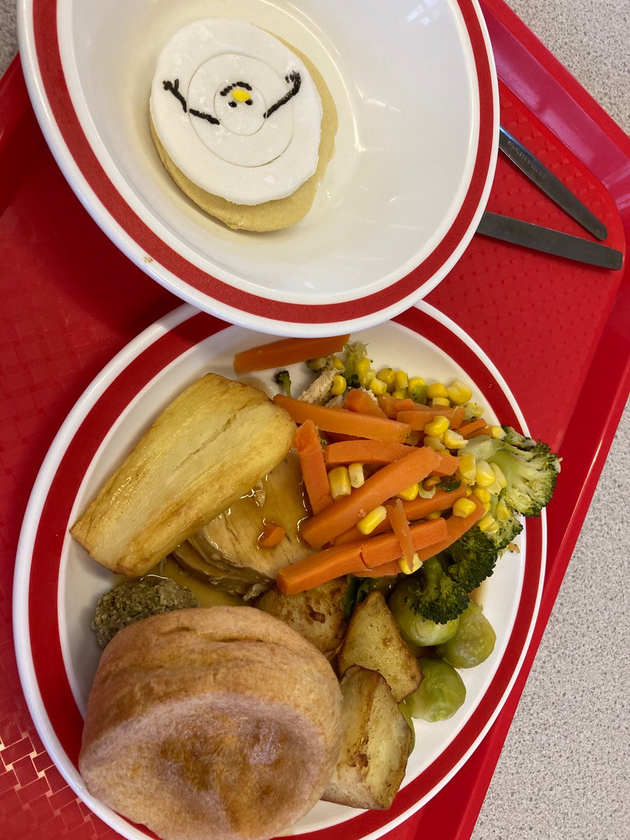 Christmas dinner day here at Intake! Nom! Nom! Nom! 🎄🤶