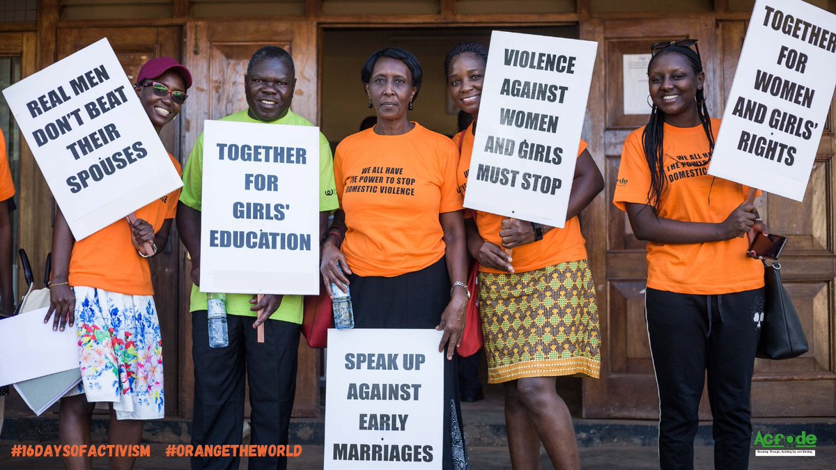 Did you know that many women in Uganda experience different forms of violence such as physical, sexual, and emotional abuse, among others? You and I can create an environment where women are safe from violence.
#16DaysOfActivism #GenerationEquality #OrangeTheWorld