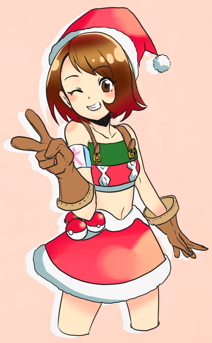 ポケモン 気の早い絵 ユウリ クリスマス 地味にexでエリカさんがキュワワー連れてるの またたび よしぞうのイラスト