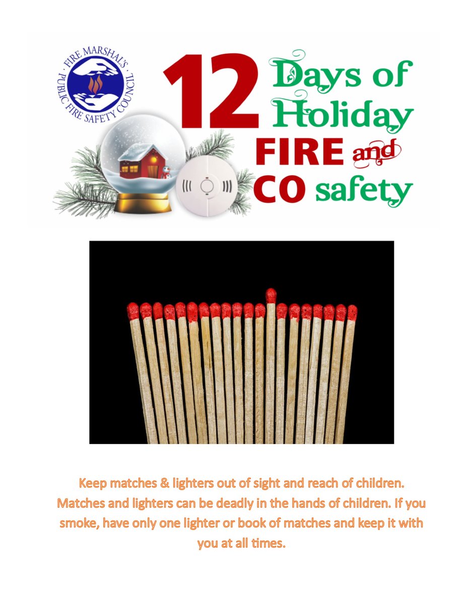 It's the 12 Days Of Fire Safety!  In co-operation with the Huntsville/Lake Of Bays Fire Dept, we're giving you a chance to win a great fire safety prize pack.  
To win, let Sarah know what today's fire Safety Tip is, during her show from 3-6pm!
