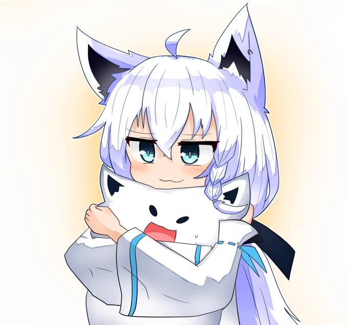 フブラクッションがほしい
#絵フブキ 