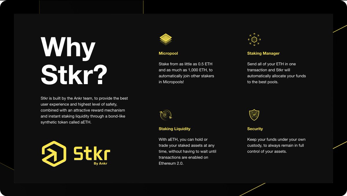 ankr's tweet photo. Want to participate in #Eth2 staking and be instantly liquid?

https://t.co/KWXLVuz6aT is live with close to $6m #TVL

✅ Micropools for stakers with <32 $ETH
✅ One-click staking for any amount
✅ $aETH listed on @UniswapProtocol 

And much more!

#DeFi #StakeETH $ANKR https://t.co/gp6SwBWMC1