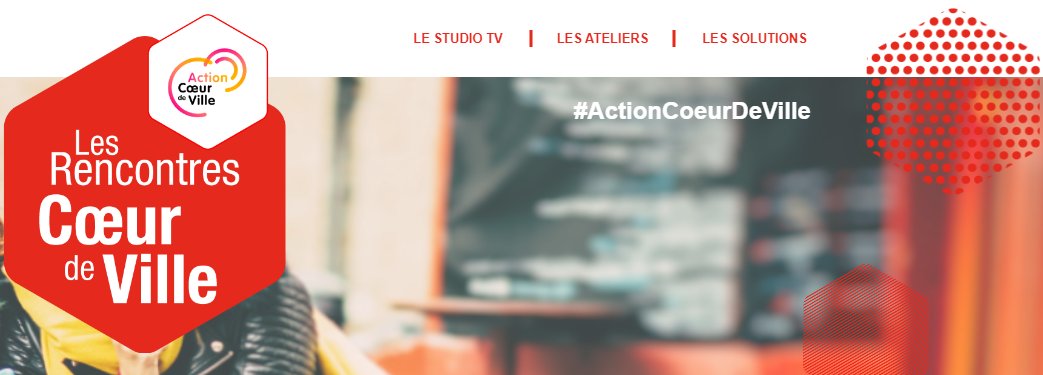 Vous avez manqué les Rencontres Coeur de Ville de la <a href="/BanqueDesTerr/">Banque des Territoires</a> ? Le Replay est disponible  ➡️lesrencontrescoeurdeville2020.fr

Découvrez notamment les initiatives et expériences de <a href="/BelfortOfficiel/">Ville de Belfort</a> <a href="/VilleDeMacon/">Mâcon</a> et @villedenevers