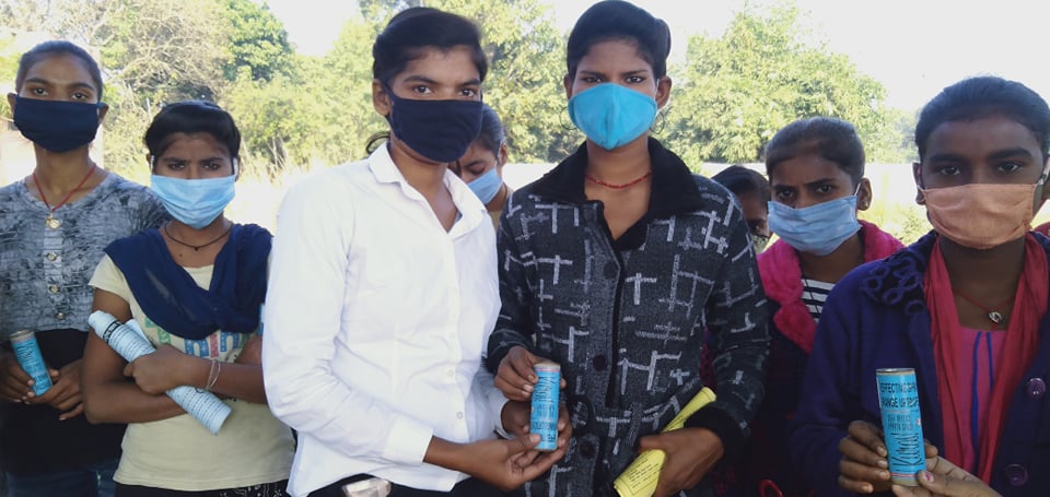 Kuros's tweet photo. Eight years to the day &amp; KUROS pepper spray canisters are being distributed to every woman in the small village where Jyoti Singh lived. Our hope at KUROS is that we can stop one more attack from happening, one woman at a time.

#jyotisingh #india #kuros #mace #GBV #unwomen https://t.co/yehVZpqqc6