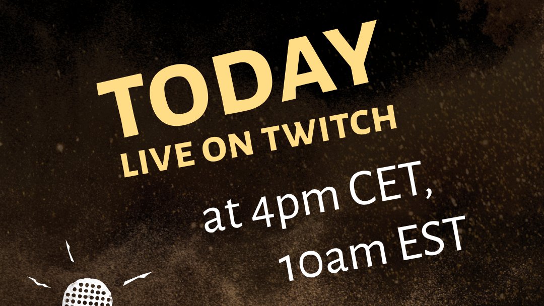 ONEof500_game's tweet photo. TODAY, we'll be streaming on @twitch again! https://t.co/nZbsZFfrcA
4pm ECT 🇩🇪 , 10 am ET 🇺🇸
Looking forward to seeing you!
#oneof500 #oneof500game #twitch #christianstreamer #streamer #gamecommunity #gamedevlife #indiedev #indiegamedev #indiegame #gamedev #indiegames https://t.co/1Pvqlcu9Kz