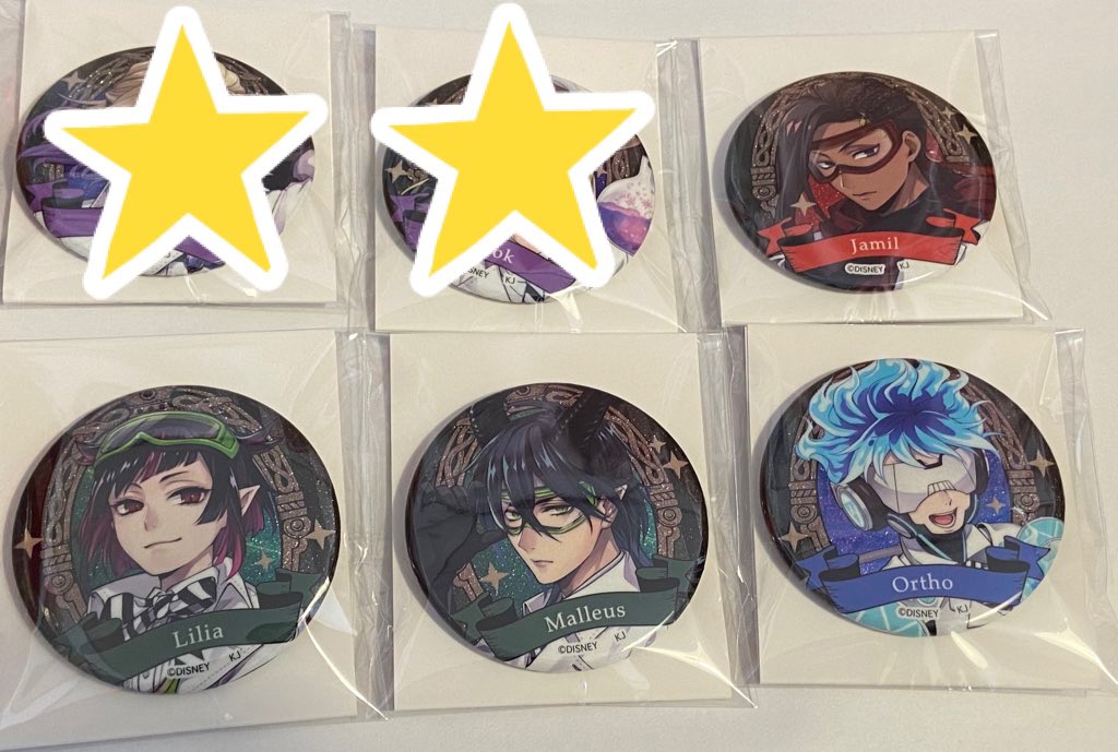 Rena 交換 譲渡 ツイステ 缶バッジ セブンイレブン セブン 実験着 譲 ジャミル オルト マレウス リリア 求 エペル リドル デュース 各1 纏めて優先 含めた交換希望 のみ定価 送料で譲渡可能です お返事お時間いただきます