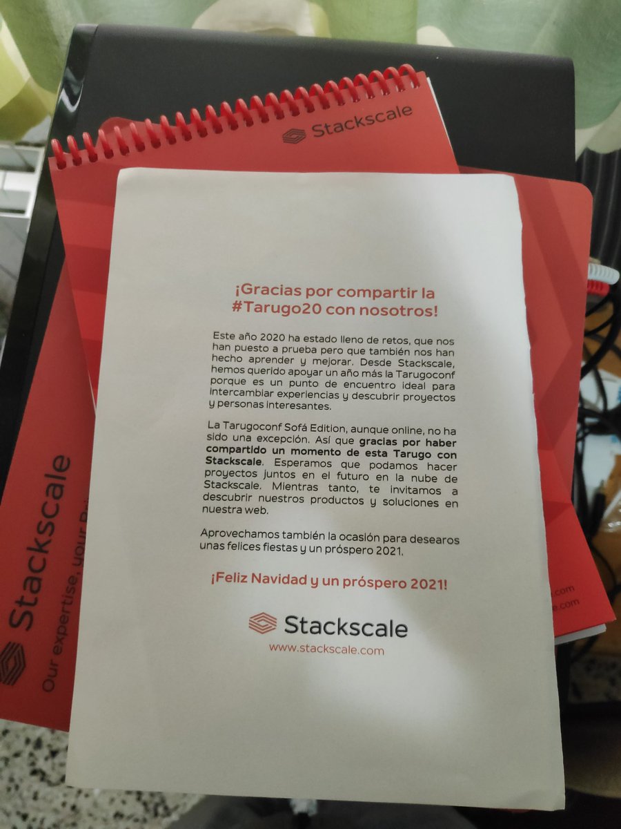 Gracias por el detalle <a href="/StackScale_ES/">Stackscale España</a> <a href="/carrero/">David Carrero Fernández-Baillo</a> Feliz Navidad a vosotros también!