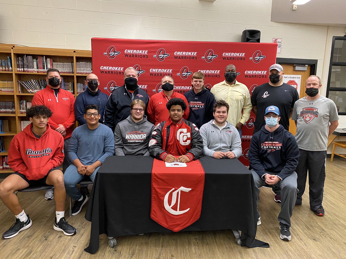 Officially signed to Arkansas State! <a href="/AStateFB/">Arkansas State Football</a> <a href="/RecruitGeorgia/">Recruit Georgia</a> <a href="/WarriorsCHS/">CHS Warrior Football</a>