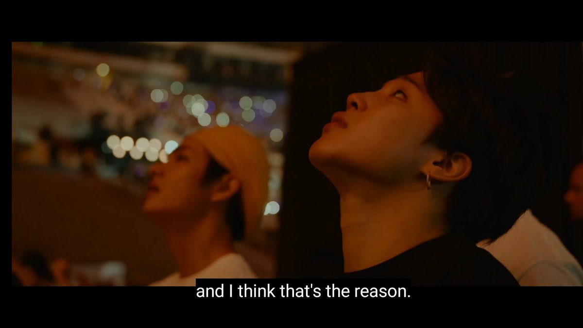 taebokkiii's tweet photo. What keeps us going? Why does BTS work so hard?

"it's fun working together and it's a joy to be living like this. It feels like we're searching together and i think that's the reason." - Park Jimin https://t.co/3kRLUJ1IZn