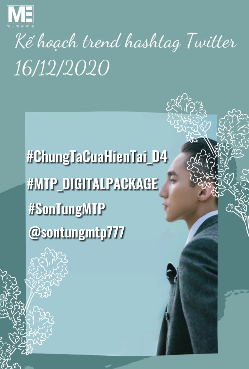 sontung_mmeme's tweet photo. 4 ngày đếm ngược🤩🤩🤩.                      Nay chúng ta trend hashtag này nha
#ChungTaCuaHienTai_D4
#MTP_DIGITALPACKAGE
#SonTungMTP @sontungmtp777 https://t.co/MJyMfyjCeN