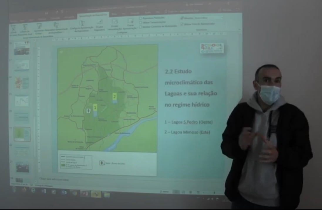 Comunicafreixo's tweet photo. Nos últimos três anos o clube Meteofreixo integrou o projeto School4All  e no dia 15 de dezembro tivemos a visita da eng. Sandra, responsável das Lagoas de Bertiandos / município de Ponte de Lima para assistir à nossa apresentação (anexo powerpoint) sobre https://t.co/mN7ZWjLqxk https://t.co/lJ2bqRdghT