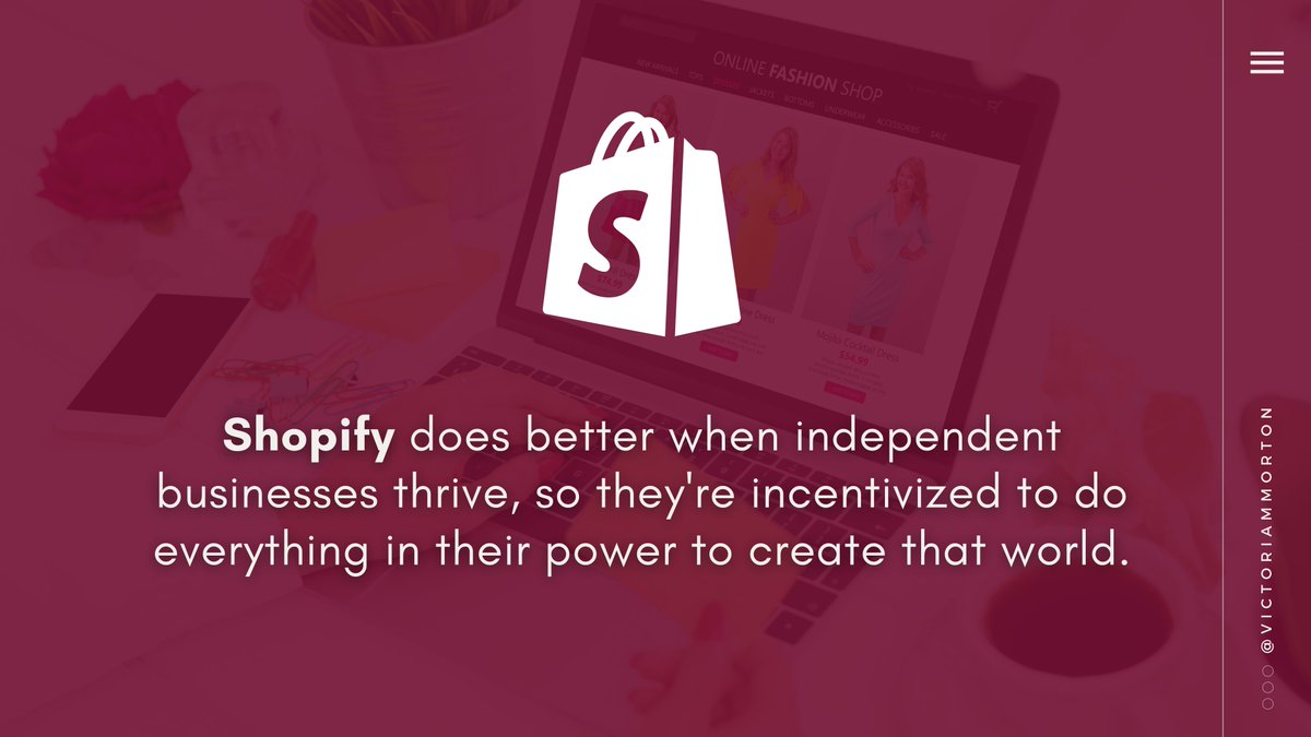 4/ We need businesses where growth and social impact are positively correlated (as in more of one creates more of the other)No easy task, but some companies are doing it. Ex.  @Shopify  @MorningBrew and of course  @Canva.