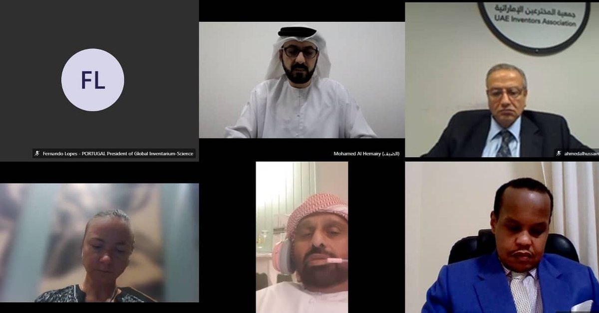 m_baloola's tweet photo. I'm glad to attend the meeting of Invention Evaluation Committe at #UAE #Inventors Association
سعيد جدا بحضور اجتماع لجنة تحكيم و تقييم الاختراع في جمعية #المخترعين الإماراتية. تضم هذه اللجنة كوكبة من الخبراء العالميين
تحياتي
محمد #بلوله Mohamed #Baloola
@uae__ia https://t.co/8hjq6OgqAH