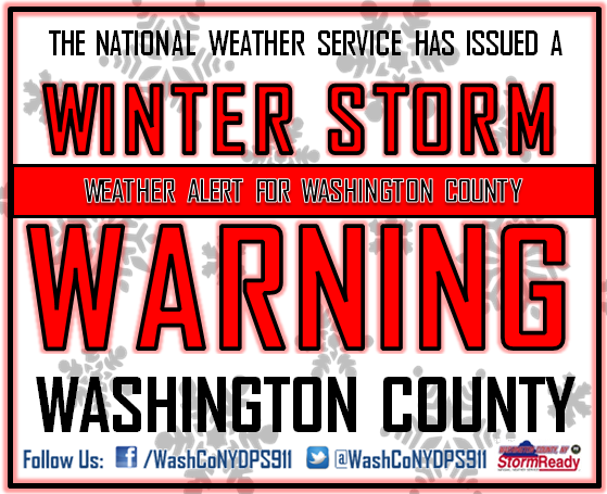 WashCoNYPubSafe's tweet photo. Snow totals have been updated, as well as an upgrade to a Winter Storm Warning for the central and southern areas of Washington County.
⚠❄ iNWS Alert @NWSAlbany : Winter Storm Warning from 12/16/2020 7:00 PM to 12/17/2020 1:00 PM EST for Washington County, NY. #itssnowtime ☃ https://t.co/pYJjxfWM0E