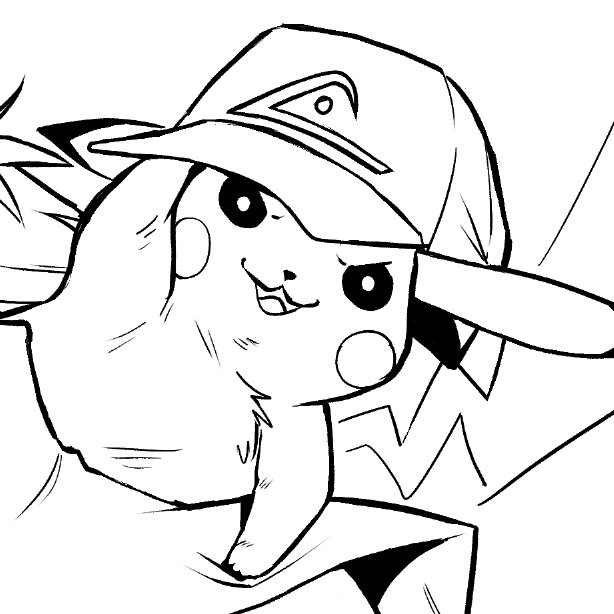 made a discovery while drawing pikachu 