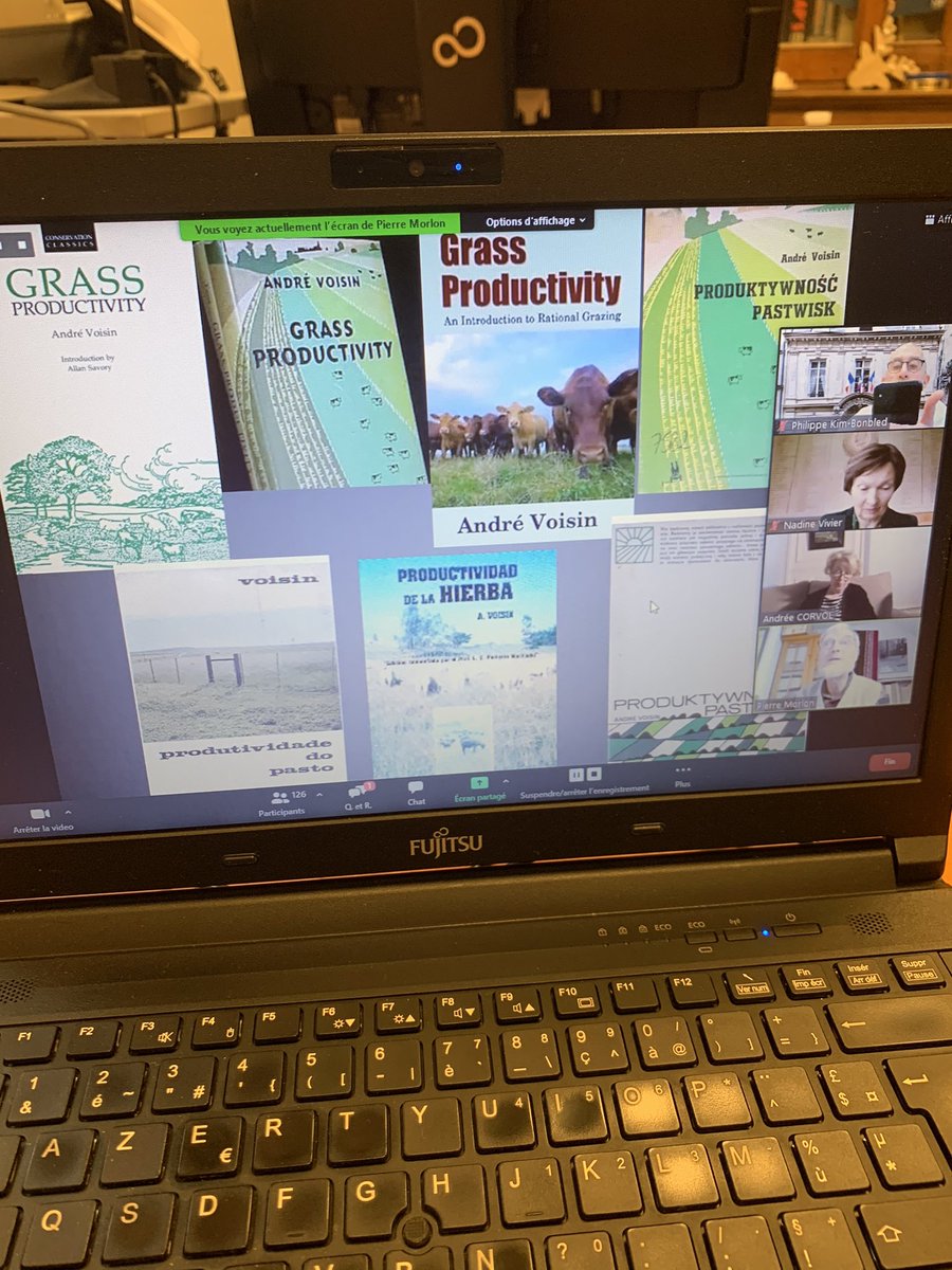 AcademieAgri's tweet photo. Notre #webinaire organisé par l'Association pour l'étude de l'histoire de l'agriculture #AEHA, @AcademieAgri et @Agreenium sur le thème : "André Voisin : controverses autour de la #prairie". C’est maintenant ! Replay accessible prochainement sur notre chaîne @YouTube https://t.co/aojnixV3t1