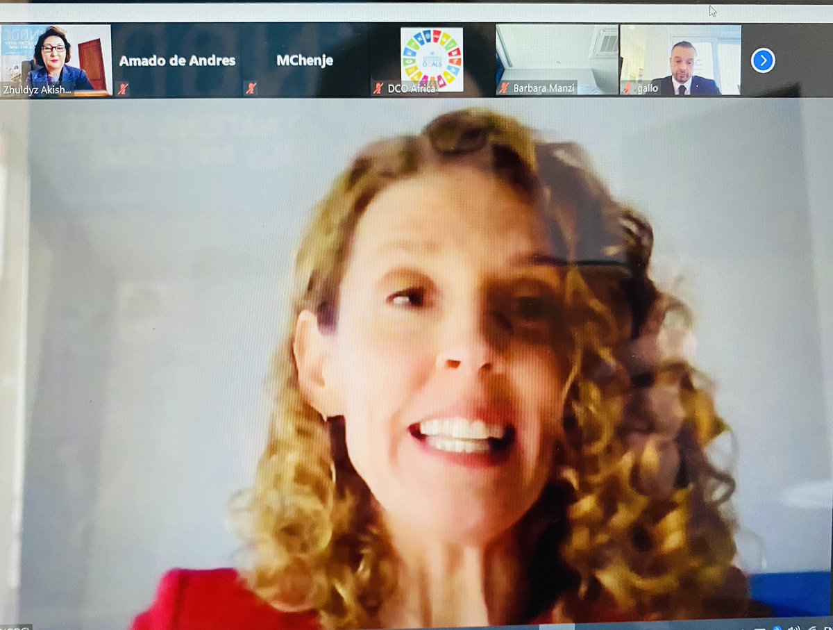 ZhuldyzAkisheva's tweet photo. Interactive discussion @UN #Africa #ResidentCoordinator Monthly Forum on #UN #unodc work against #Corruption & #IllicitFinancialFlow @UNODC starts deployment of experts to RC’s teams @GhadaFathiWaly @MiwaKatoEmpower @bstrobelshaw @MunyaradziChen7 #RCSystem https://t.co/27GqcR4u5t