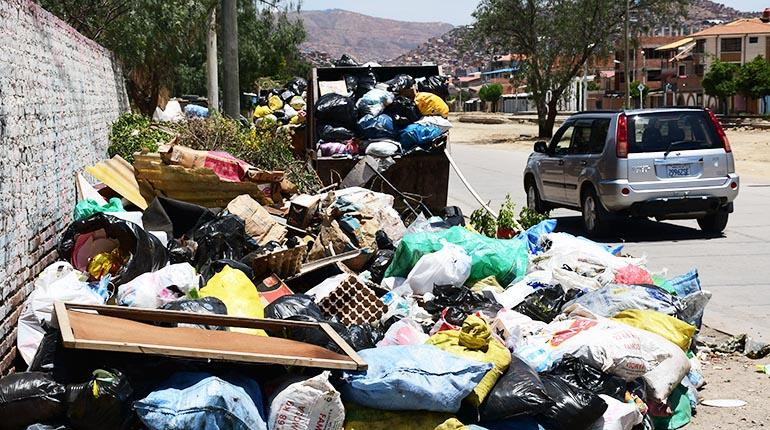 Cochabamba Más de mil toneladas de basura se acumulan por bloqueo de la ...