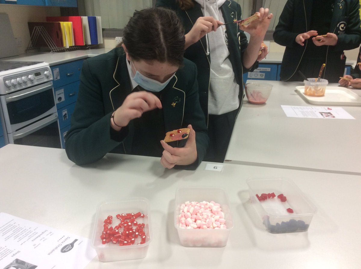 st_dept's tweet photo. 8Hope decorating Santa faces in HE. Ho, Ho, Ho. Happy Christmas everyone.@StCeciliasDerry https://t.co/zlHyH4Bzca