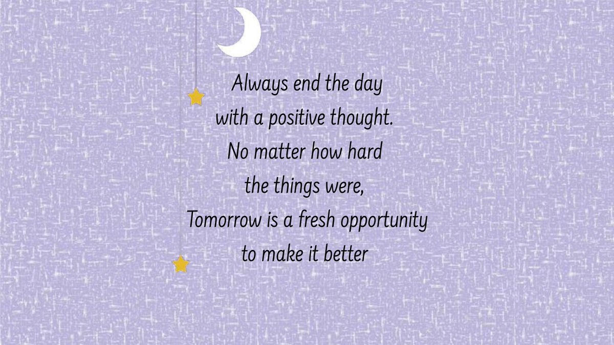 glowaysco's tweet photo. End your day with a positive thought 🤍 https://t.co/7YCXXx8PjU