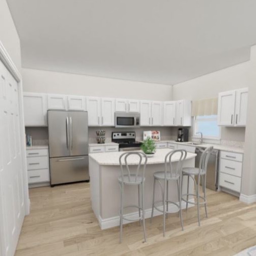 kitchenkompact's tweet photo. These boutique villas in Toledo, OH got a lot of things right starting with the DWhite kitchen! We love the bright, cheerful blue exterior too!
#kitchen #multifamily #villas #kitchenkompact https://t.co/Wno43fPHK0