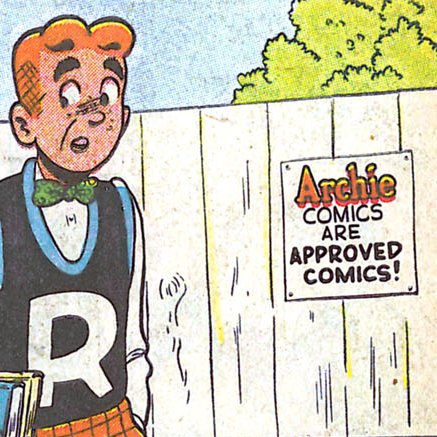  #comics  #juveniledelinquencyAs the parental blowback about comics was building toward the climax in the Spring of '54 in the US Senate, MLJ (aka Archie) is building defenses. In this early 1954 comics, you can see the Archie Approved both on the cover and interior.
