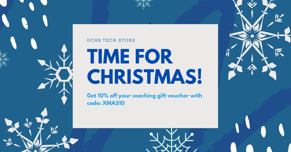 dcHRtech's tweet photo. https://t.co/pCKGC2m0AY is having a sale 🎄🎁🎅 Use 'XMAS10' on checkout to get 10% off your Coaching Gift Voucher order today! There's no better present to give this Christmas. 

Get your vouchers here: https://t.co/UuepeGZARl

#DecodeHR #dchrtech #coaching #gift #personalgrowth https://t.co/awpIHqhcfy