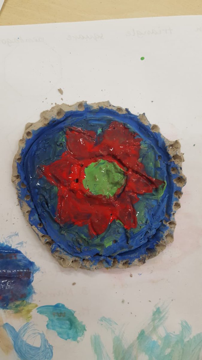 HewerdineMiss's tweet photo. Look at these incredible Rangoli coasters! We are so proud of our hard work! #creativityiscentral #hardworkiscentral @Centralprimary @MissCWhite1 @GomanTracie https://t.co/0wODB4cjp9
