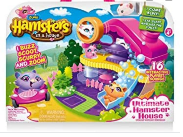 hly478's tweet photo. Me telling a grandma type sweet lady about Wren's obsession with #hamsters, she asked "Oh are you getting her a hamster for xmas?" Me, literally recoiling "Goodness no!" We found this set for $10 at @OlliesOutlet &amp; that's as close as we'll get for years. I think she'll love it. https://t.co/5RDZKTG0mO