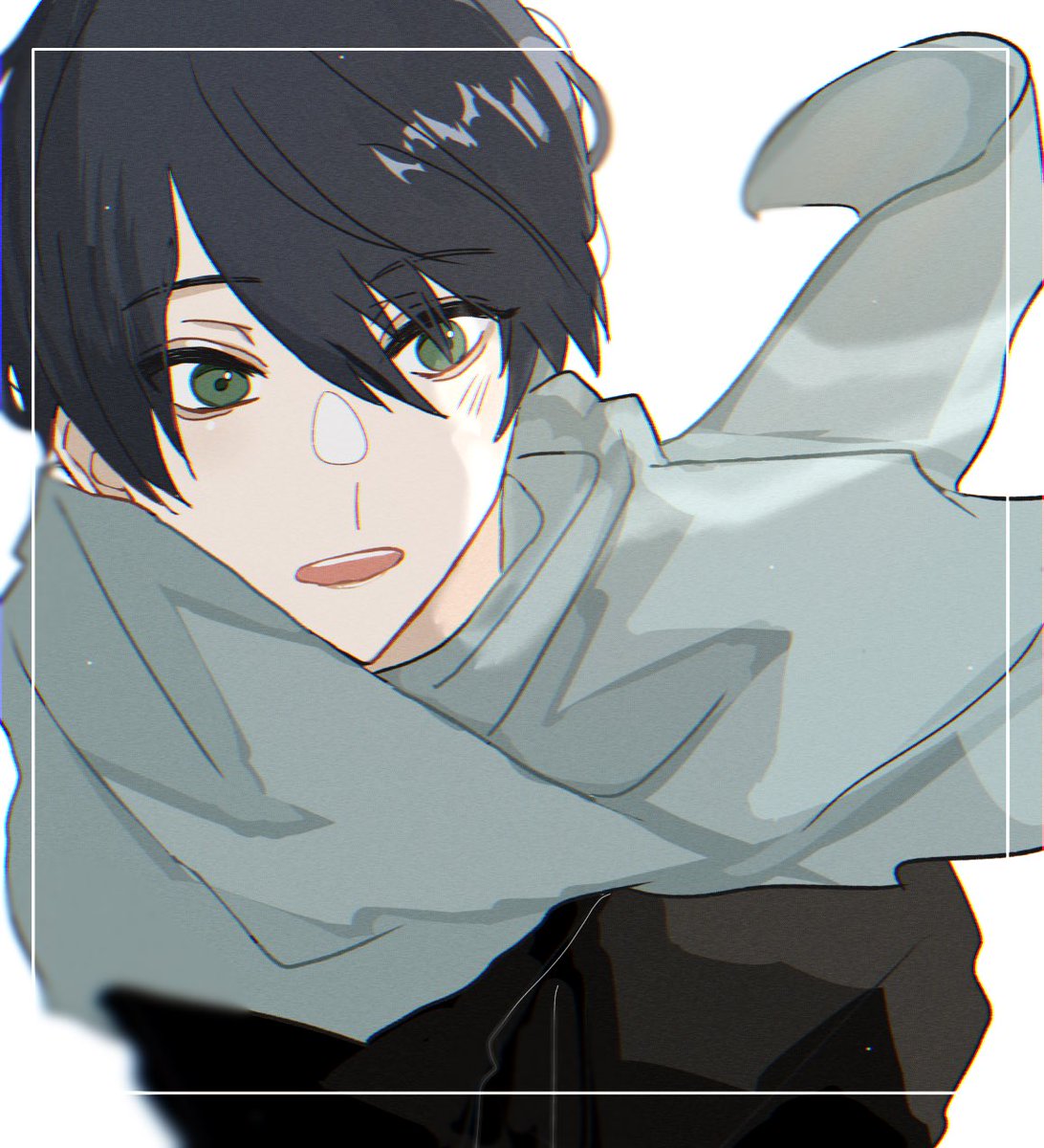 rkgkデュース♠️
マフラーほどけて驚くぶきっちょデュ

#ツイステファンアート 
#twstファンアート