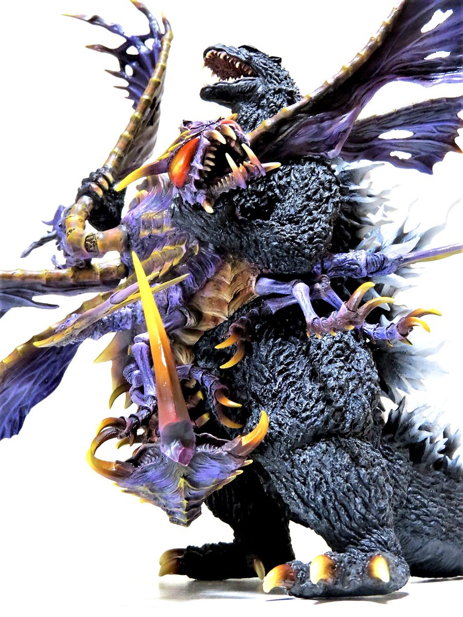 酒井ゆうじ造型工房　レジンキット ゴジラ×メガギラス ポスターバージョン □酒井ゆうじ造形工房 ゴジラ X メガギラス ポスターバージョン 完成品□