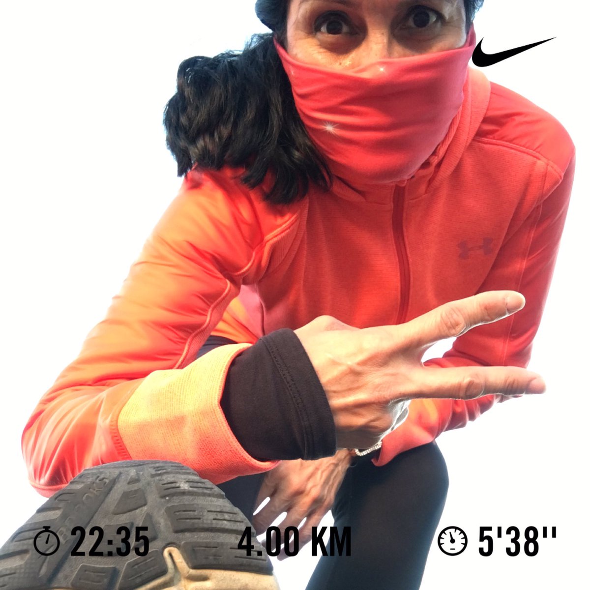 AynosSonia's tweet photo. Buenos días!! Listo #4kms son poquitos, pero todo cuenta 
#YoElegíCorrer 🏃🏻‍♀️🔥 https://t.co/xEGQkJmz4c