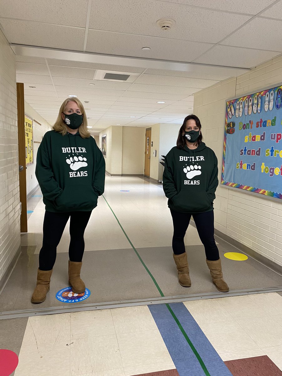 When you and your teammate dress alike head to toe!@CBButlerElem