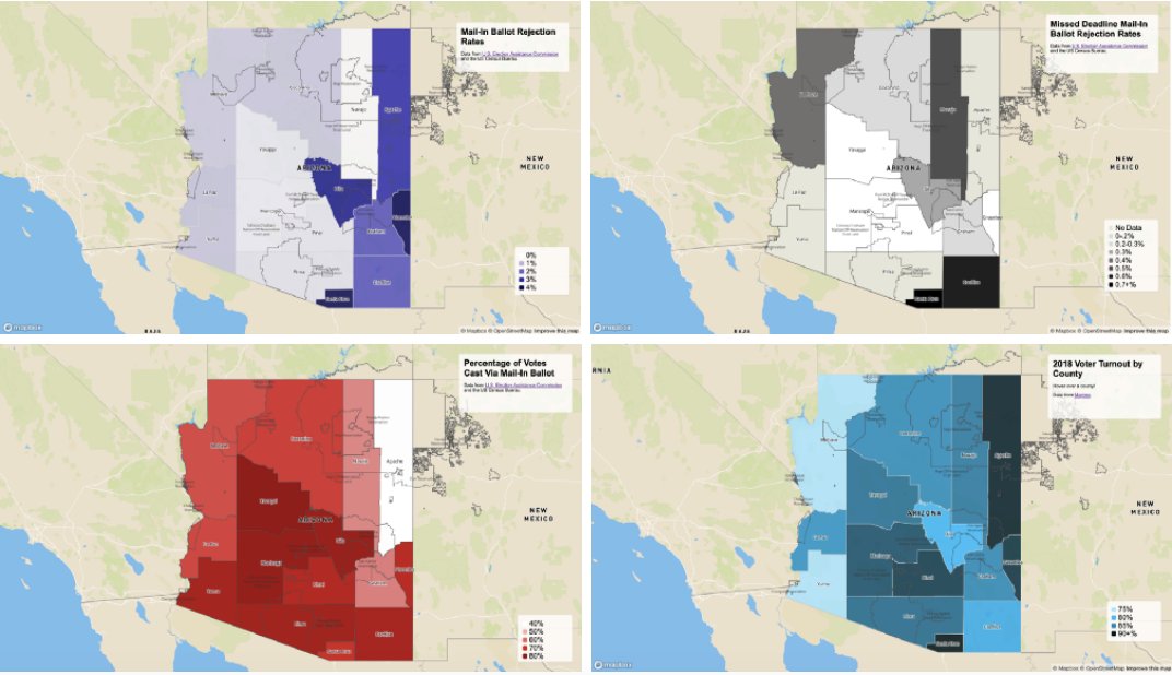 Mapbox's tweet photo. Congrats to our second-place winners of the Elections Mapping Challenge🥈 @bennkeel @lilylouu_ @kkakey_ https://t.co/v7KgAAsOzE #electionmapping https://t.co/7aCLXWbZlk