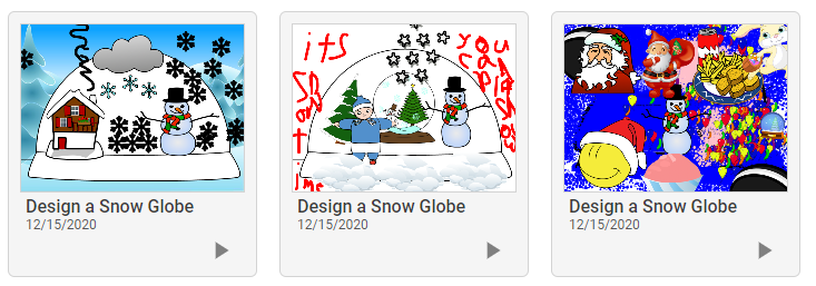 <a href="/KWBwelsh/">Morgan Welsh</a>'s class is ready for the snow today!  We read and learned about snowflakes in library and then made our own snow globes!  Let it snow, let it snow, let it snow! <a href="/APSLibrarians/">APS Library Services</a> @SohrAPS @APSReady #kwbpride