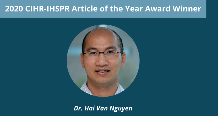 The IHSPR 2020 Article of the Year Award goes to Dr. Hai Van Nguyen in recognition of his significant contribution to #HSPR. Check out his full bio and article here: bit.ly/3a1sTrl. Congratulations, Dr. Nguyen! #InnovationMemorial