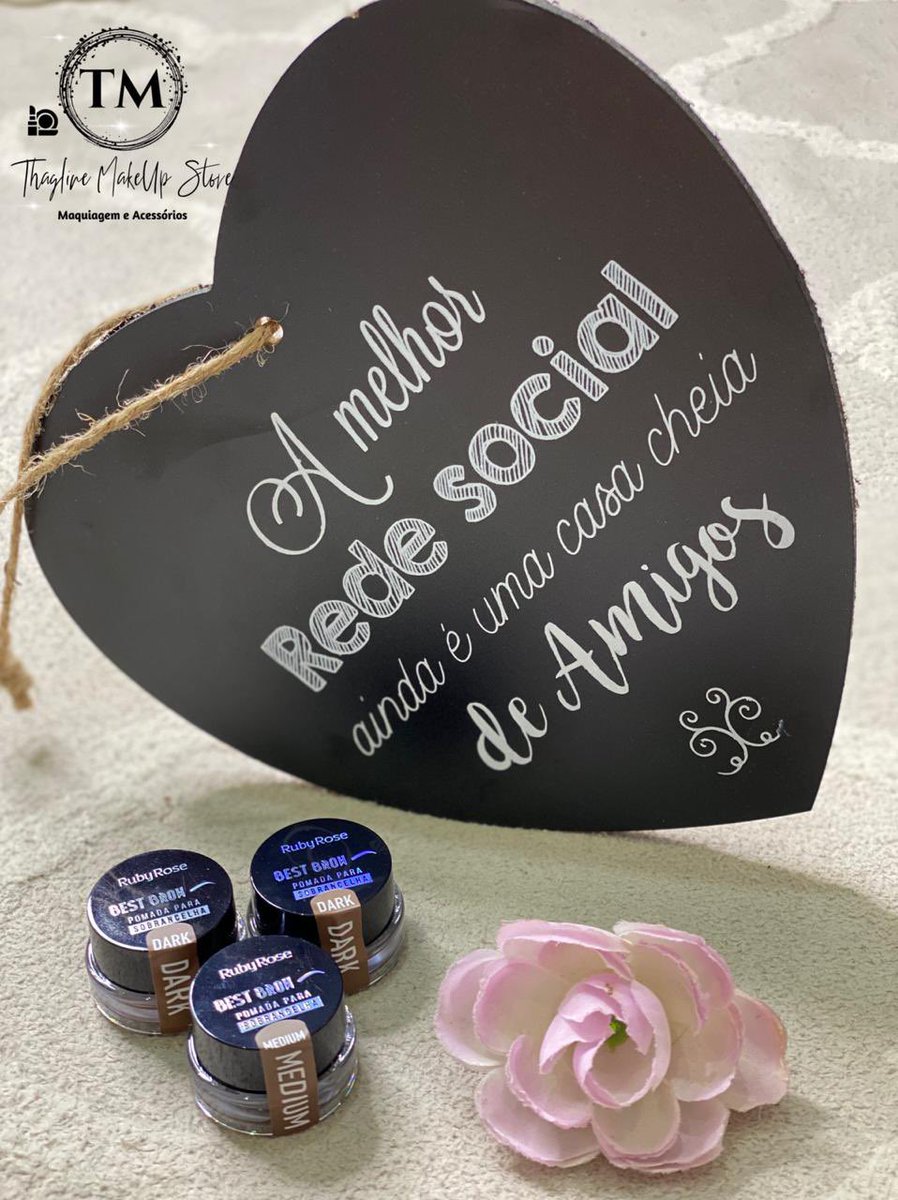 ✨Pomada para Sobrancelha - Ruby Rose 
.
.
.
.
💰 R$ 9,99 (cada) 
📱 (21) 98262-8078
💳 Aceitamos Cartões