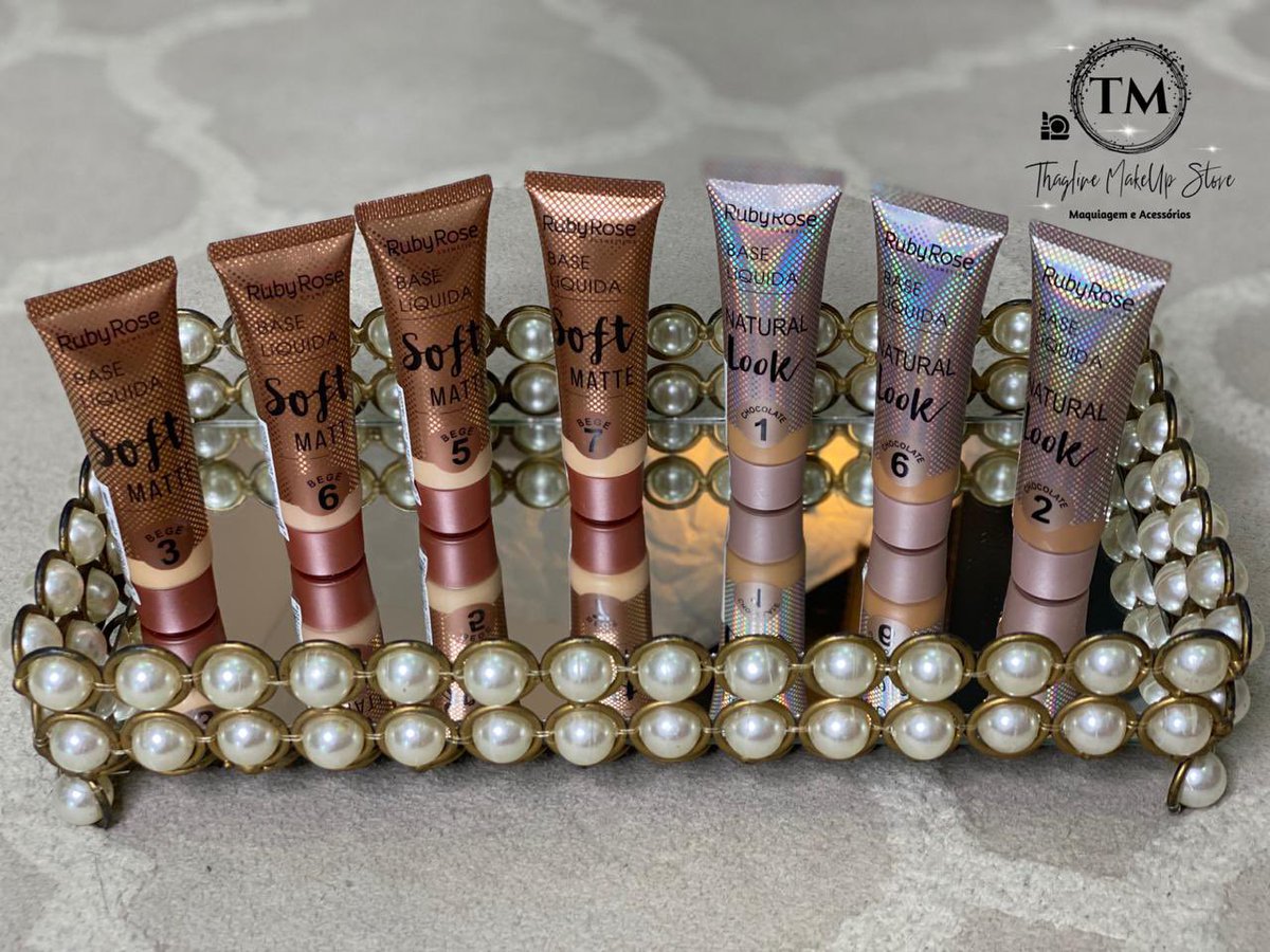 ✨Base Soft Matte e Natural Look - Ruby Rose 
.
.
.
.
💰 R$ 16,99 (cada) 
📱 (21) 98262-8078
💳 Aceitamos Cartões