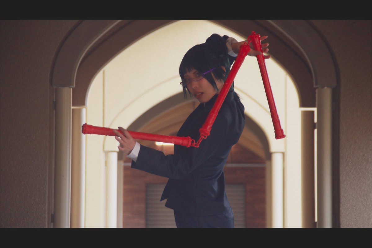 あず Cosplay 特級呪具 游雲 これを使うのは 胸糞 悪ィけどな 呪術廻戦 禪院真希 Photo By Aki あずcos