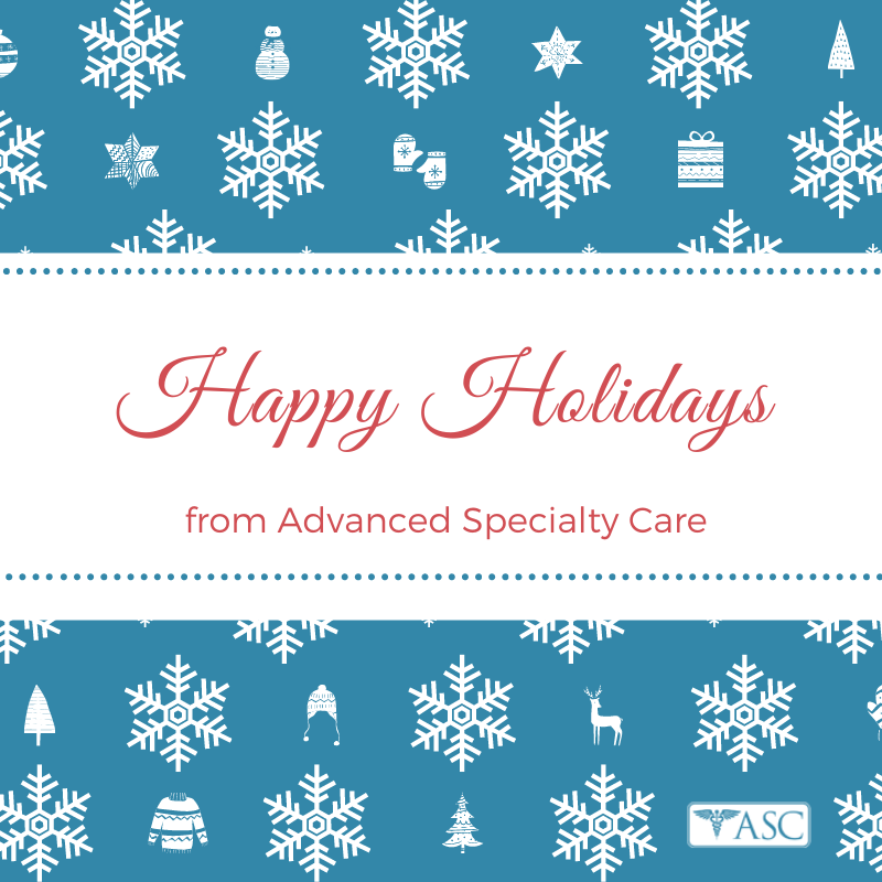 Wishing all a safe, happy and healthy holiday season!