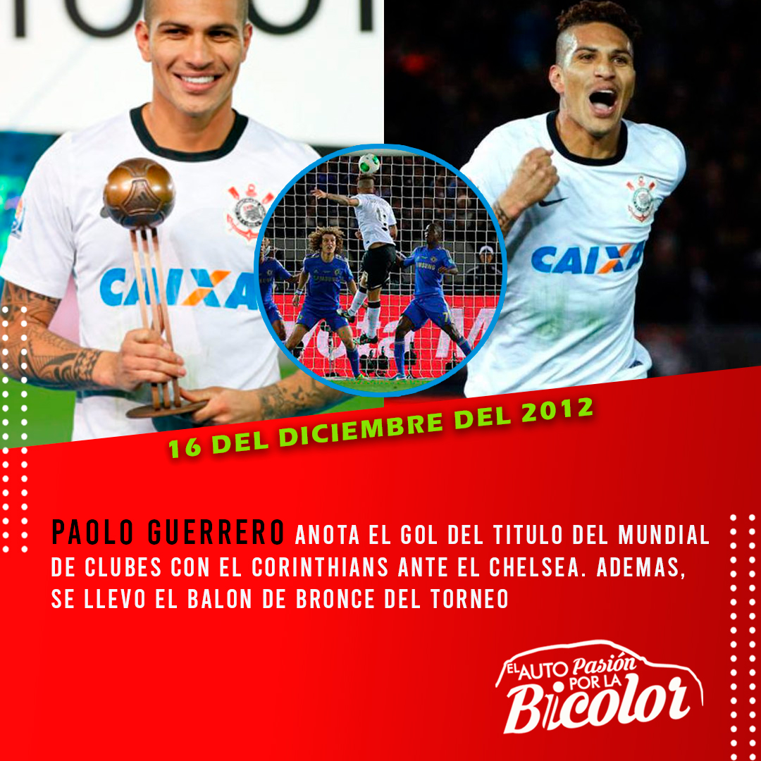 AutoPasionB's tweet photo. Un día como hoy, para siempre.⚽️🏆💪🇵🇪 https://t.co/a4Rywy7OU4