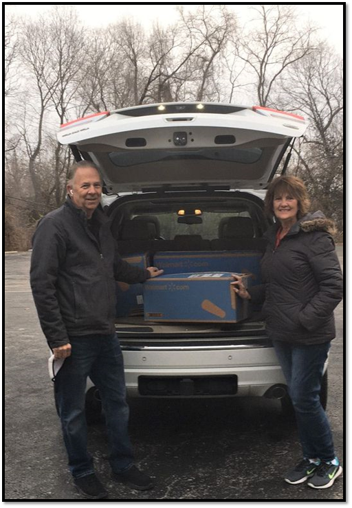 #ClosetMoment: Santa's Elves "Bill &amp; Penny" from "THE ARBUCKLE REAL ESTATE TEAM" made a special delivery of (40) children's winter coats to @ClayCoClothes!  Thank you for "GIFTING TO MAKE A DIFFERENCE"!