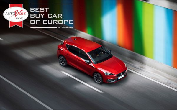 The New SEAT Leon has been awarded "Best Buy Car of Europe 2021" 🥇
Automotive journalists are saying the New Leon is the best car to enter the market this year!!!
Check it out here - bit.ly/3amApNL