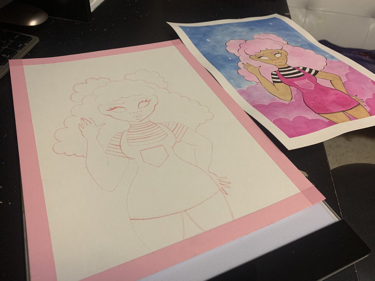 megamibabe's tweet photo. Second takeπ₯΄
#SailorMoonEternal #sailormoon #moon #blacksailormoon #Zodiac #watercolor #brogypsy #sketch #drawing #tradtionalart #blackartist #blackart #painting #forsale #artforsale #ArtistoftheYear #sagittarius #moonchild @Brogypsy1 #itsmybdaybuymyart https://t.co/61jYNyrsmb